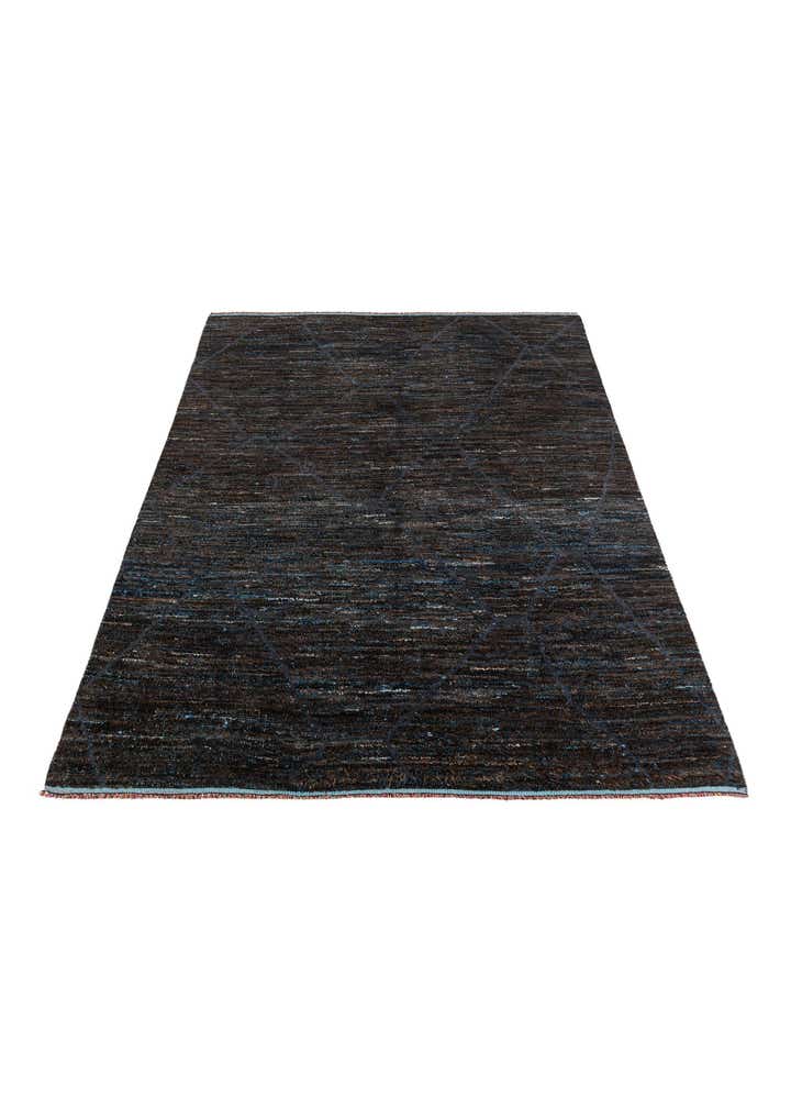 7' 10 x 10' 2 Hand Knotted Moroccan Wool Rug