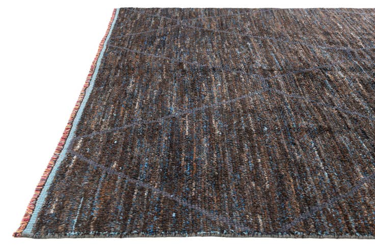 Detail image of 7' 10 x 10' 2 Hand Knotted Moroccan Wool Rug