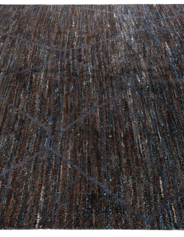 Detail image of 7' 10 x 10' 2  Hand Knotted Moroccan Wool Rug