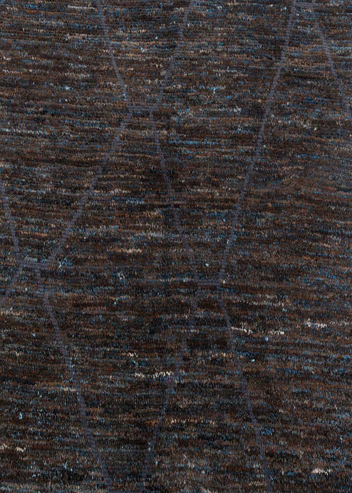 7' 10 x 10' 2 Hand Knotted Moroccan Wool Rug