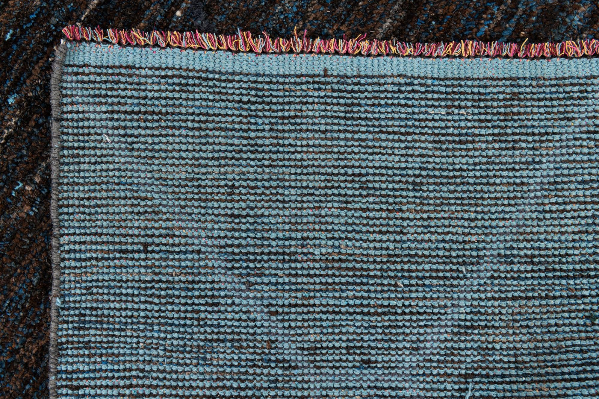 7' 10 x 10' 2 Hand Knotted Moroccan Wool Rug