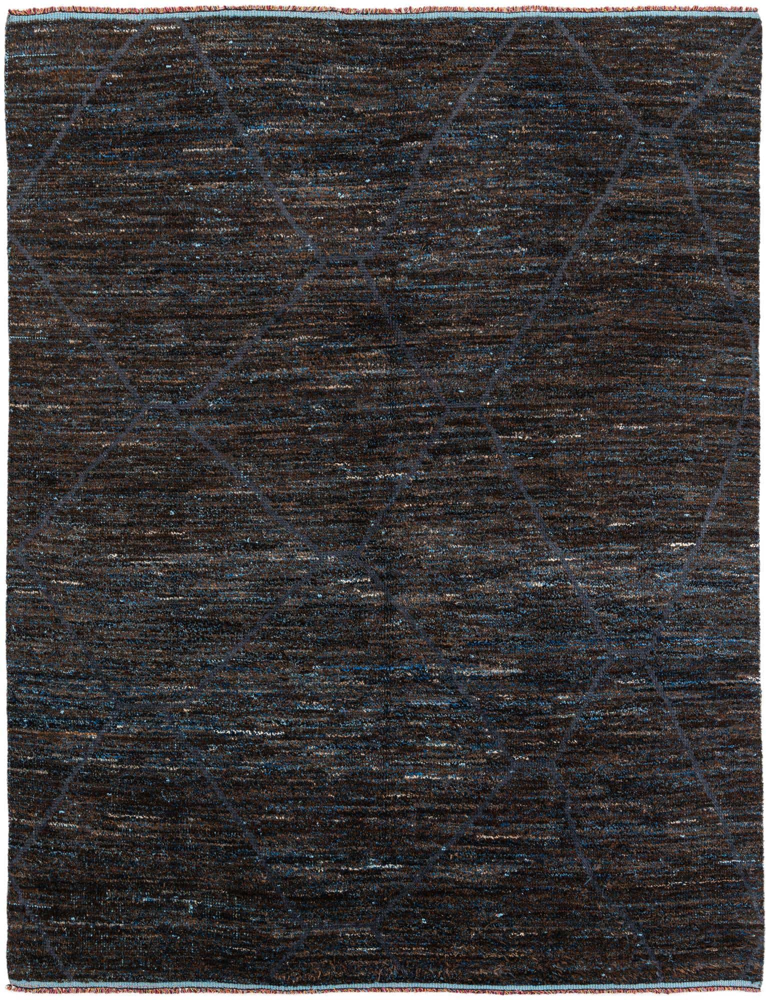 7' 10 x 10' 2 Hand Knotted Moroccan Wool Rug
