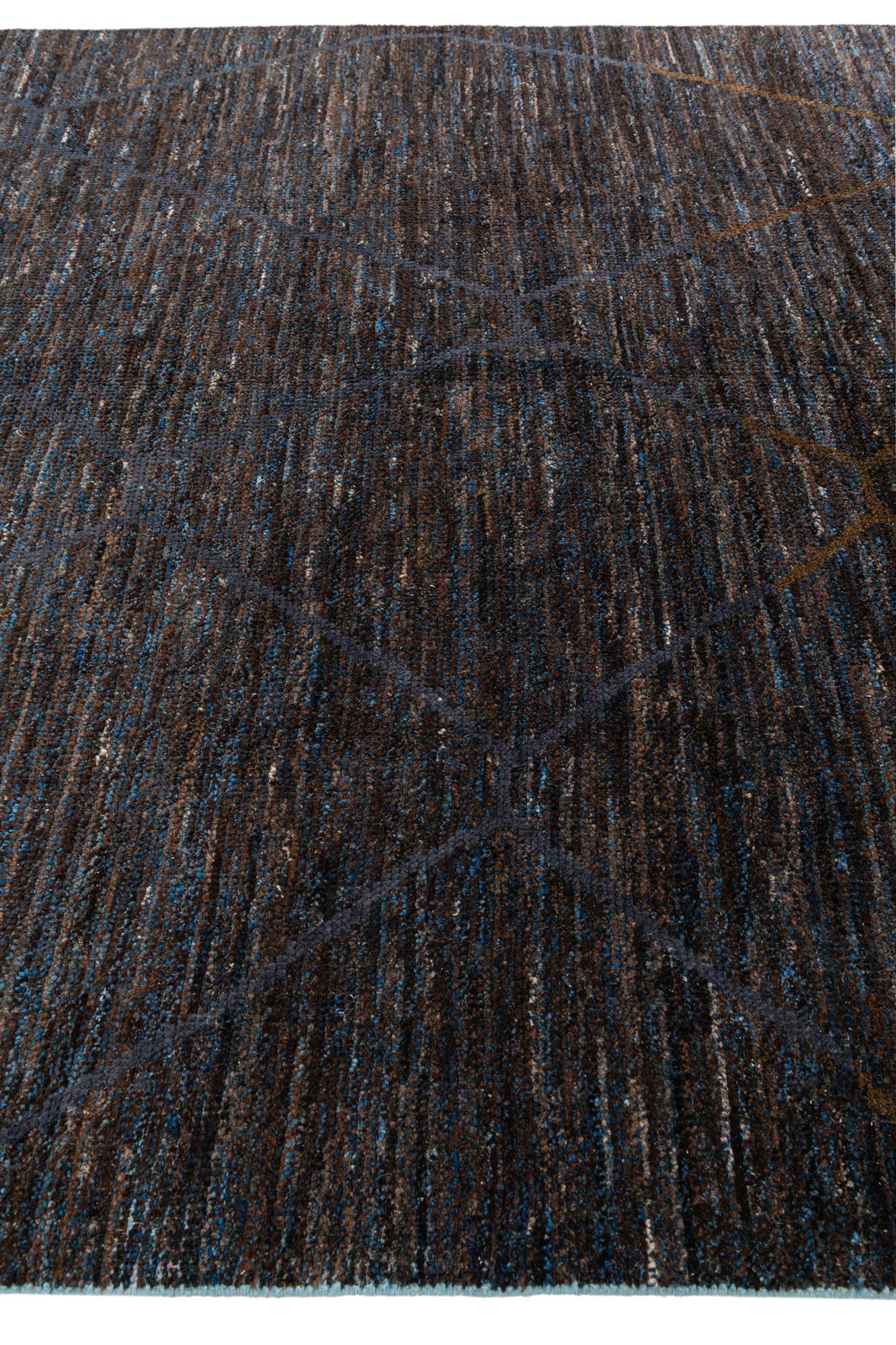 8' x 10' 1 Hand Knotted Moroccan Wool Rug