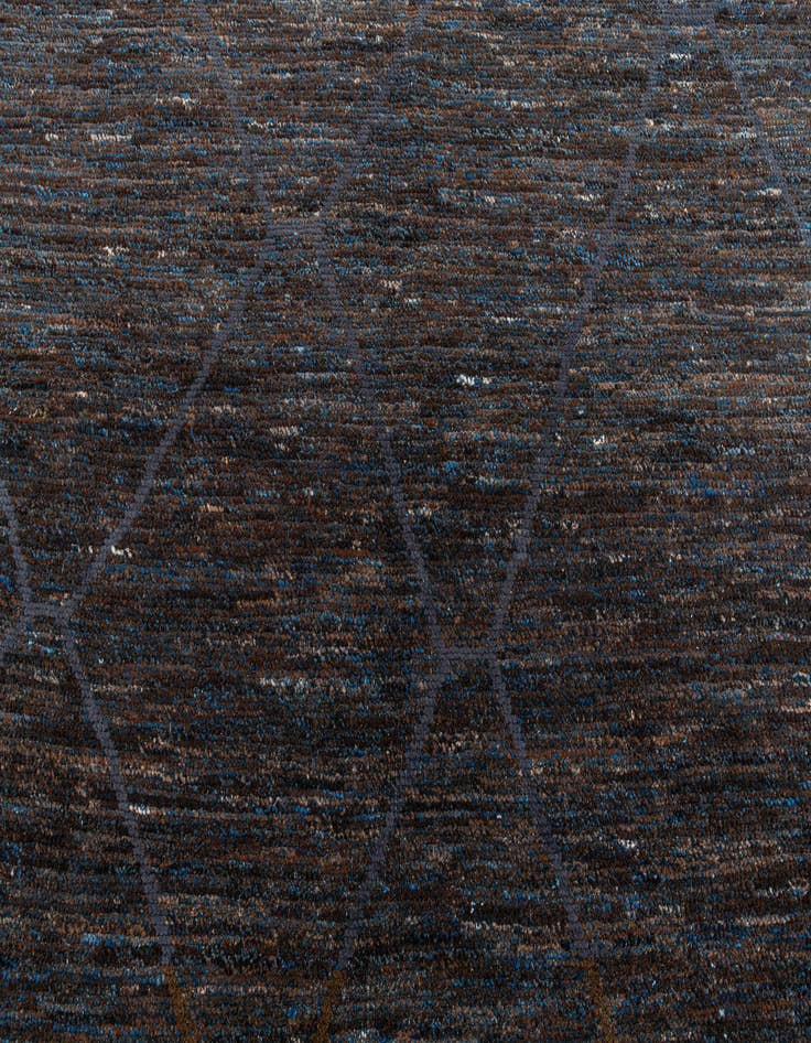 Detail image of 8' x 10' 1  Hand Knotted Moroccan Wool Rug