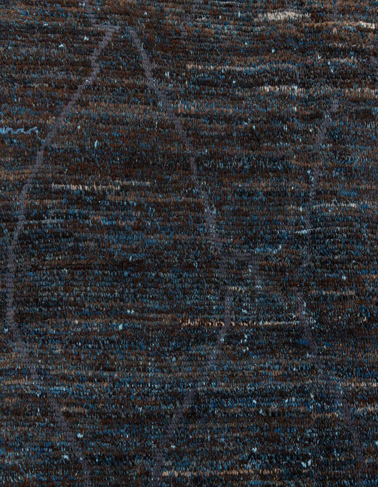 Detail image of 7' 9 x 10' 1  Hand Knotted Moroccan Wool Rug