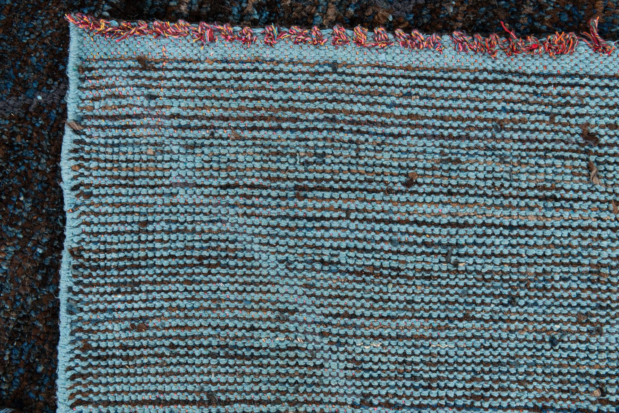 7' 9 x 10' 1 Hand Knotted Moroccan Wool Rug