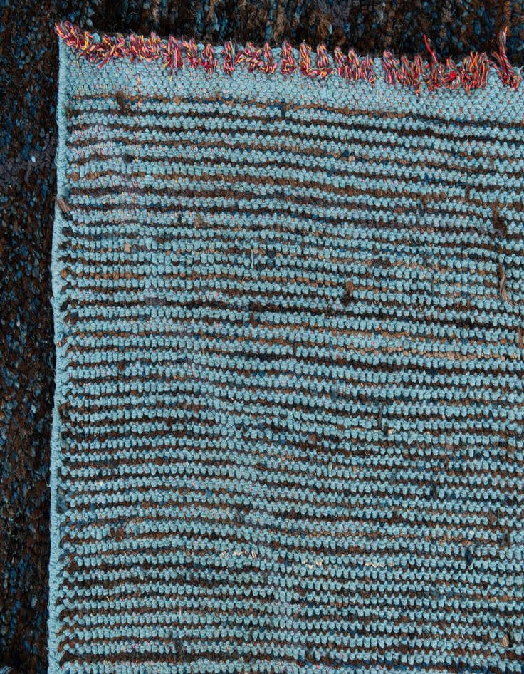 Detail image of 7' 9 x 10' 1  Hand Knotted Moroccan Wool Rug