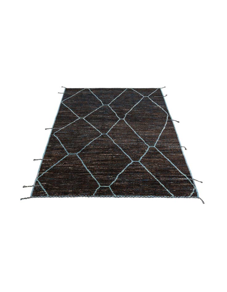 Detail image of 8' x 10' 2 Hand Knotted Moroccan Wool Rug