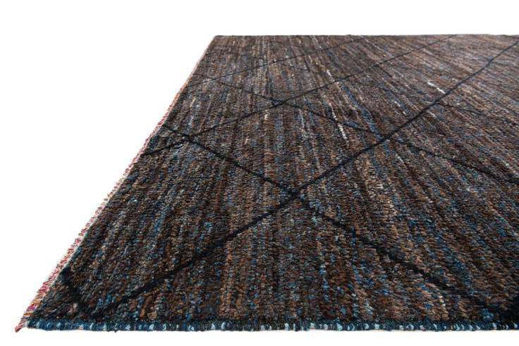 Detail image of 8' 1 x 10' Hand Knotted Moroccan Wool Rug