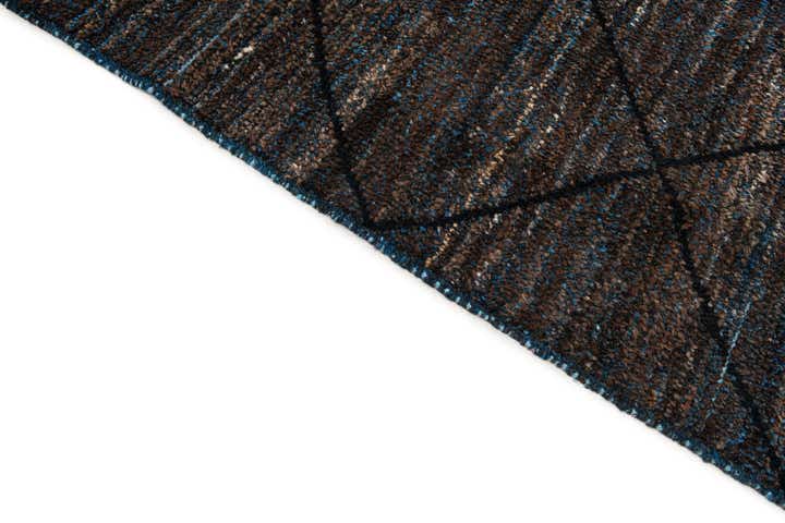 8' 1 x 10' Hand Knotted Moroccan Wool Rug