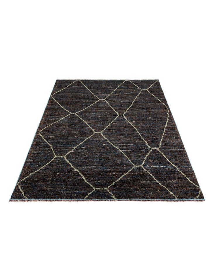 Detail image of 8' 4 x 10' 2 Hand Knotted Moroccan Wool Rug