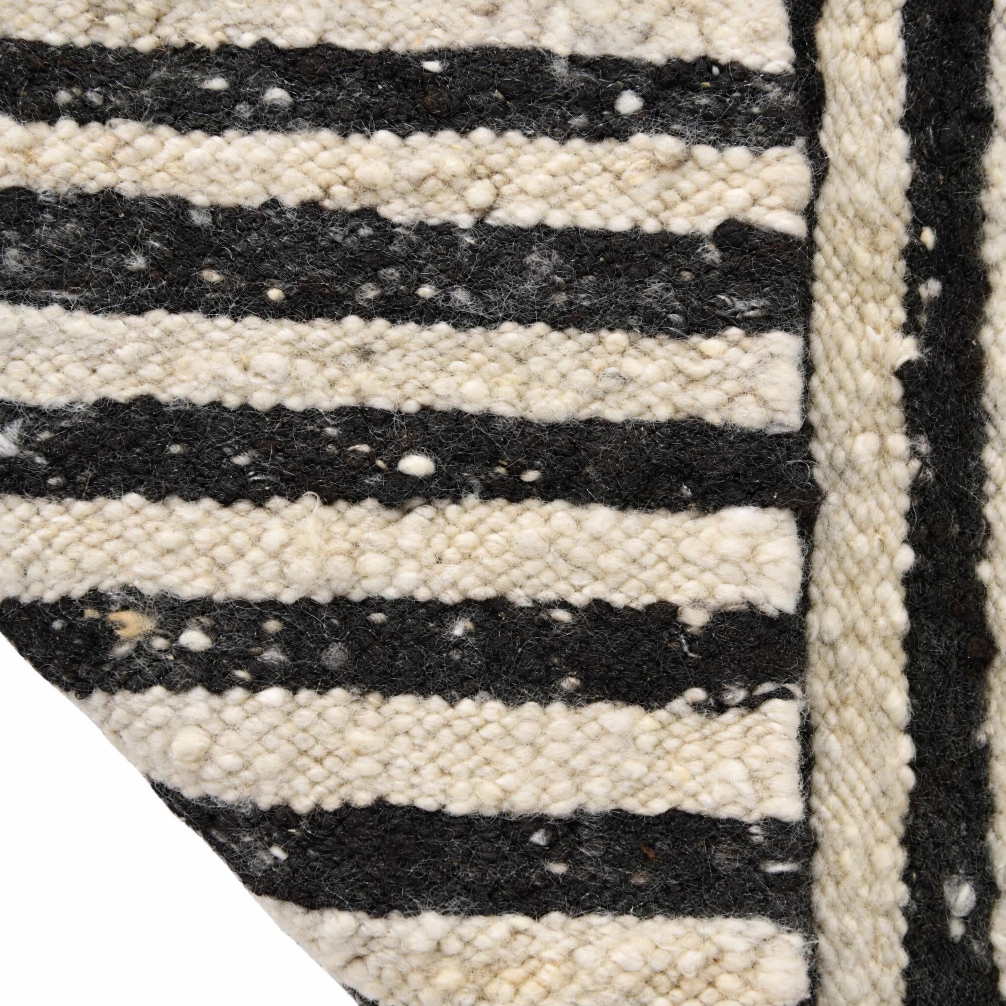 Detail image 12 of 12: 2' 1 x 3' Hand Knotted Moroccan Wool Rug