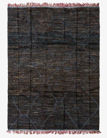 7' 7 x 10' 1 Hand Knotted Moroccan Wool Rug