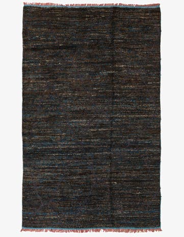 5' 7 x 9' 1 Hand Knotted Moroccan Wool Rug