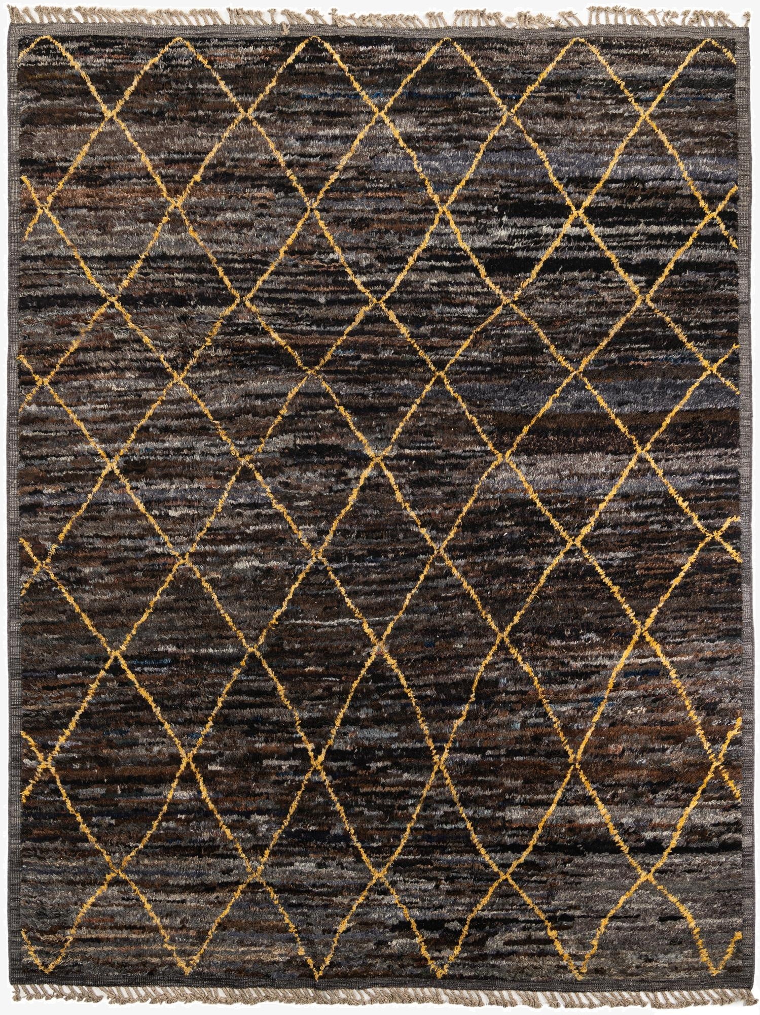 Primary image 8' 6 x 11' 3  Hand Knotted Moroccan Wool Rug