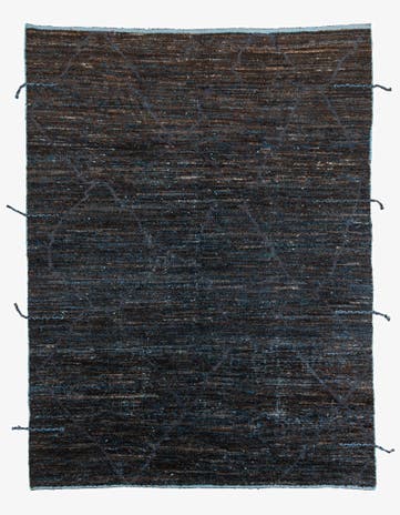 7' 9 x 10' 1 Hand Knotted Moroccan Wool Rug