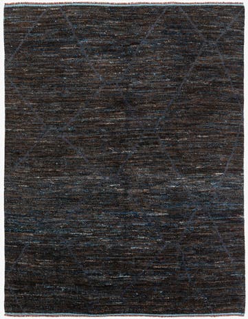 7' 10 x 10' 2 Hand Knotted Moroccan Wool Rug