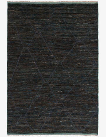 8' 10 x 12' 8 Hand Knotted Moroccan Wool Rug
