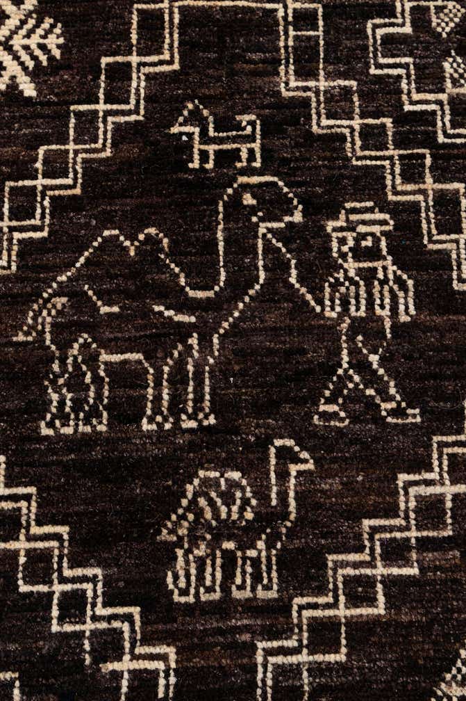 10' 2 x 14' 2 Hand Knotted Oushak Wool Rug