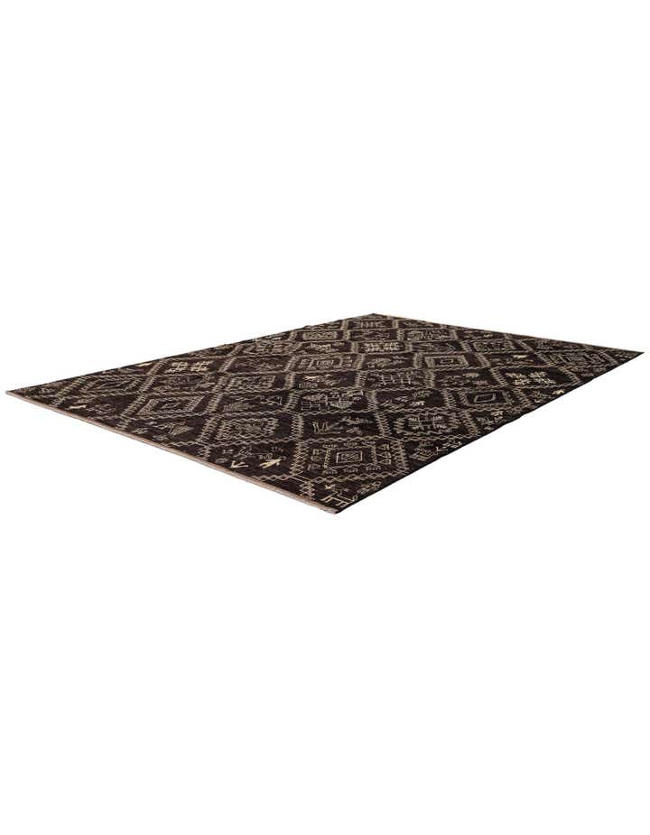 10' 2 x 14' 2 Hand Knotted Oushak Wool Rug