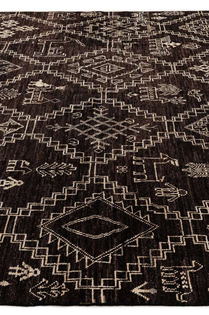 10' 2 x 14' 2 Hand Knotted Oushak Wool Rug