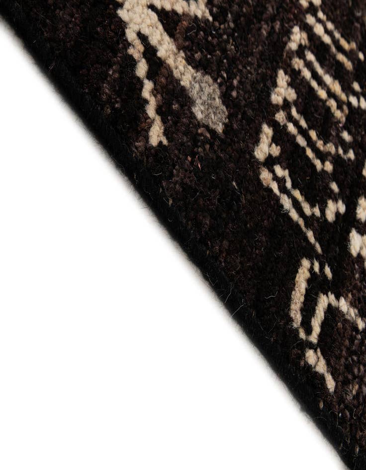 Detail image of 10' 2 x 14' 2  Hand Knotted Oushak Wool Rug