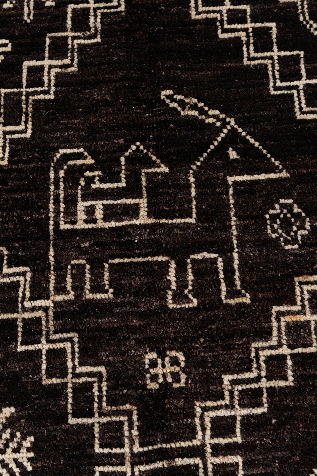 10' 2 x 14' 2 Hand Knotted Oushak Wool Rug