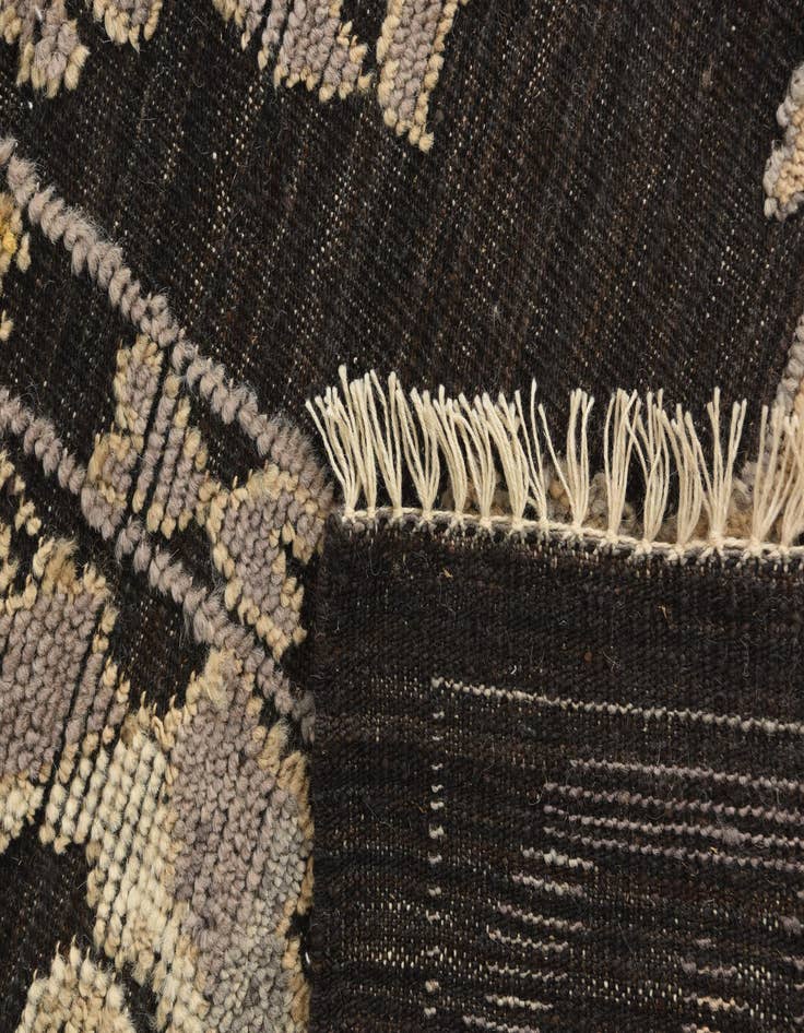 Detail image of 9' 1 x 12' 1  Hand Knotted Oushak Wool Rug