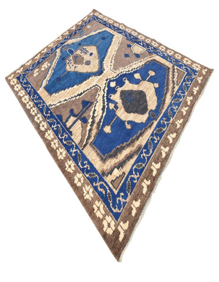 Detail image of 8' x 10'  Hand Knotted Oushak Wool Rug