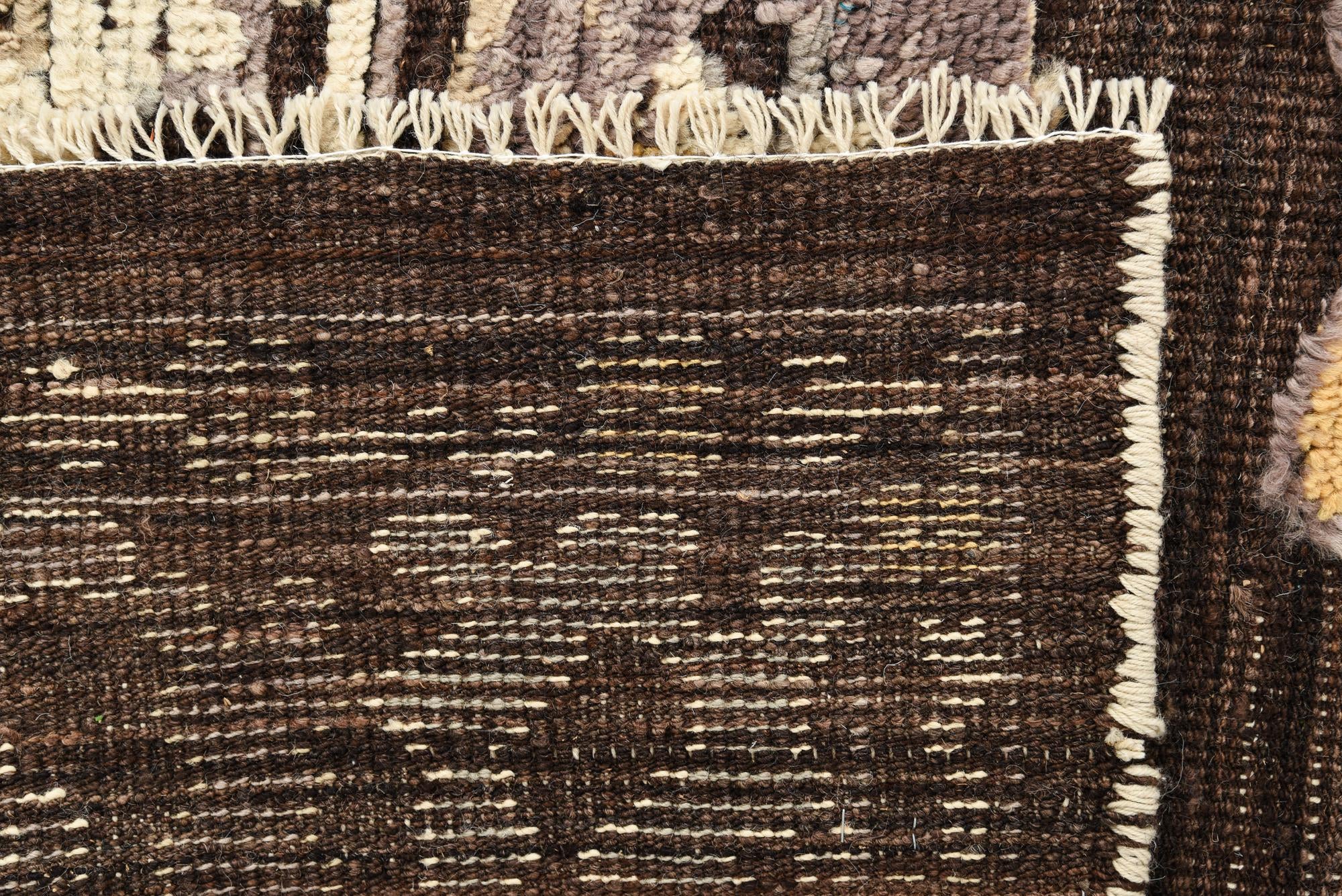 8' 5 x 10' 3 Hand Knotted Oushak Wool Rug