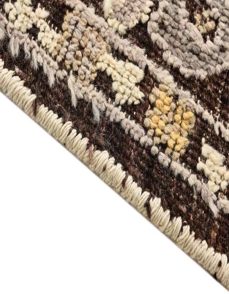 Detail image of 8' 5 x 10' 3  Hand Knotted Oushak Wool Rug