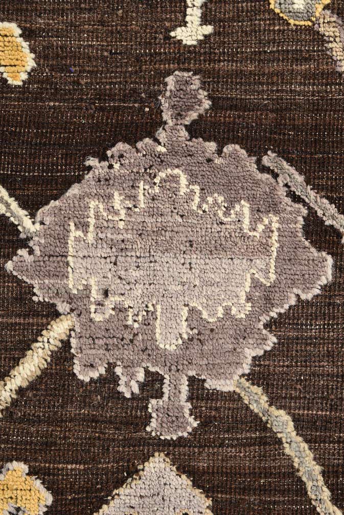 8' 5 x 10' 3 Hand Knotted Oushak Wool Rug