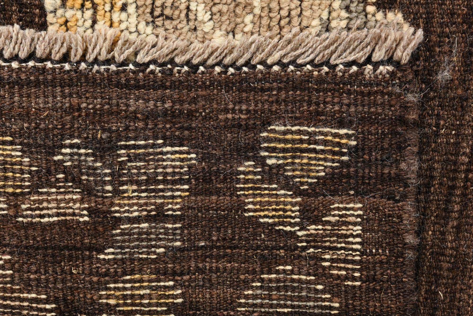 8' 4 x 10' 4 Hand Knotted Oushak Wool Rug