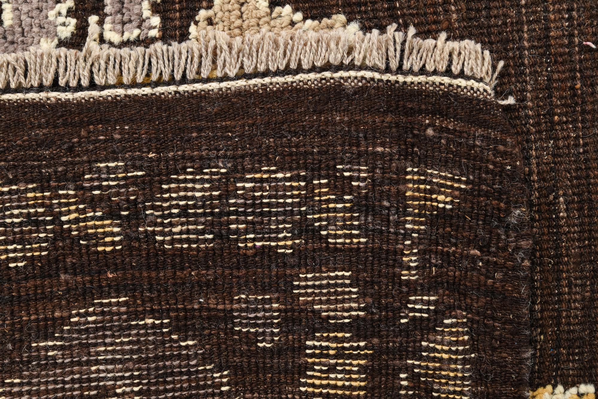 8' 2 x 10' 6 Hand Knotted Oushak Wool Rug