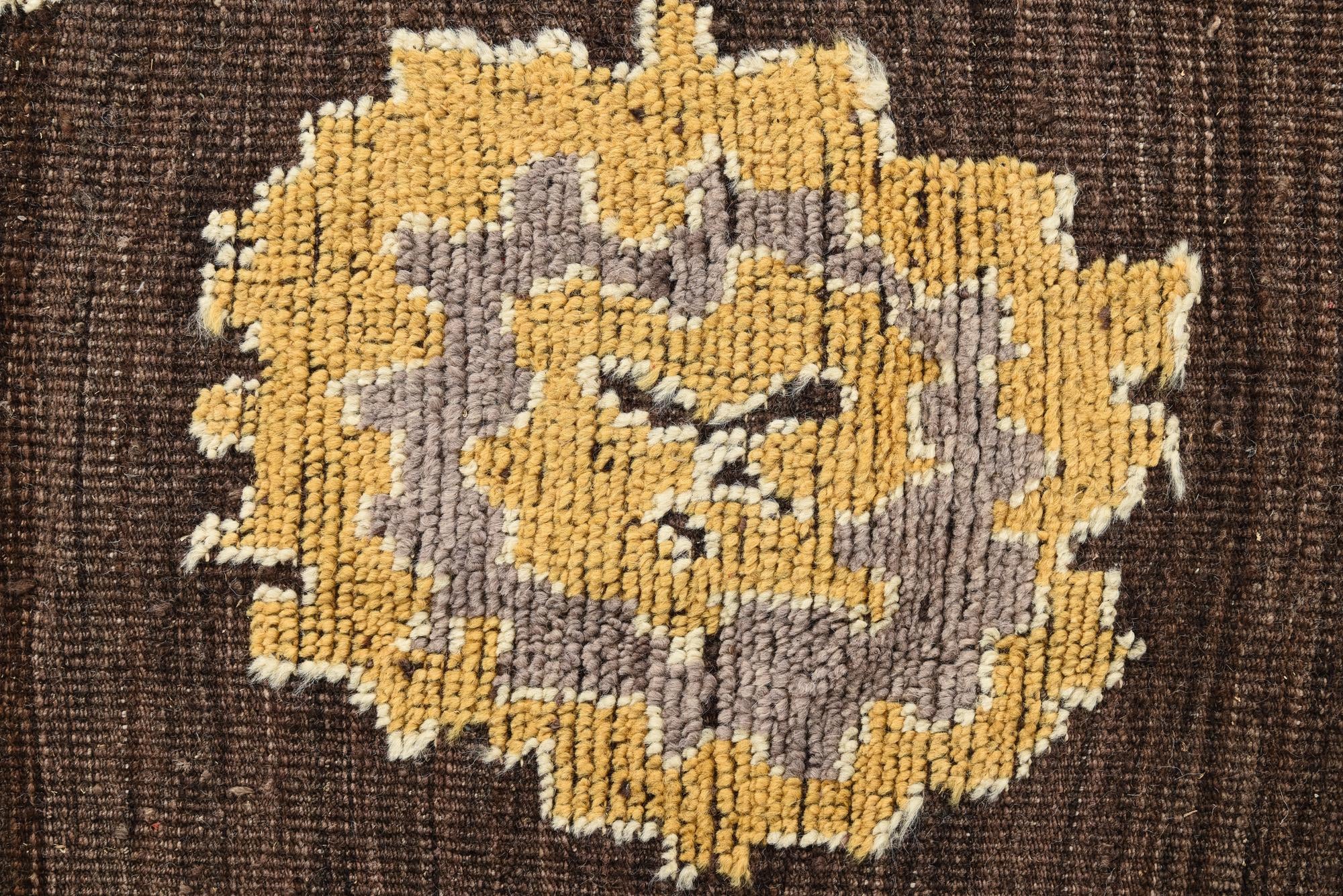 8' 2 x 10' 6 Hand Knotted Oushak Wool Rug