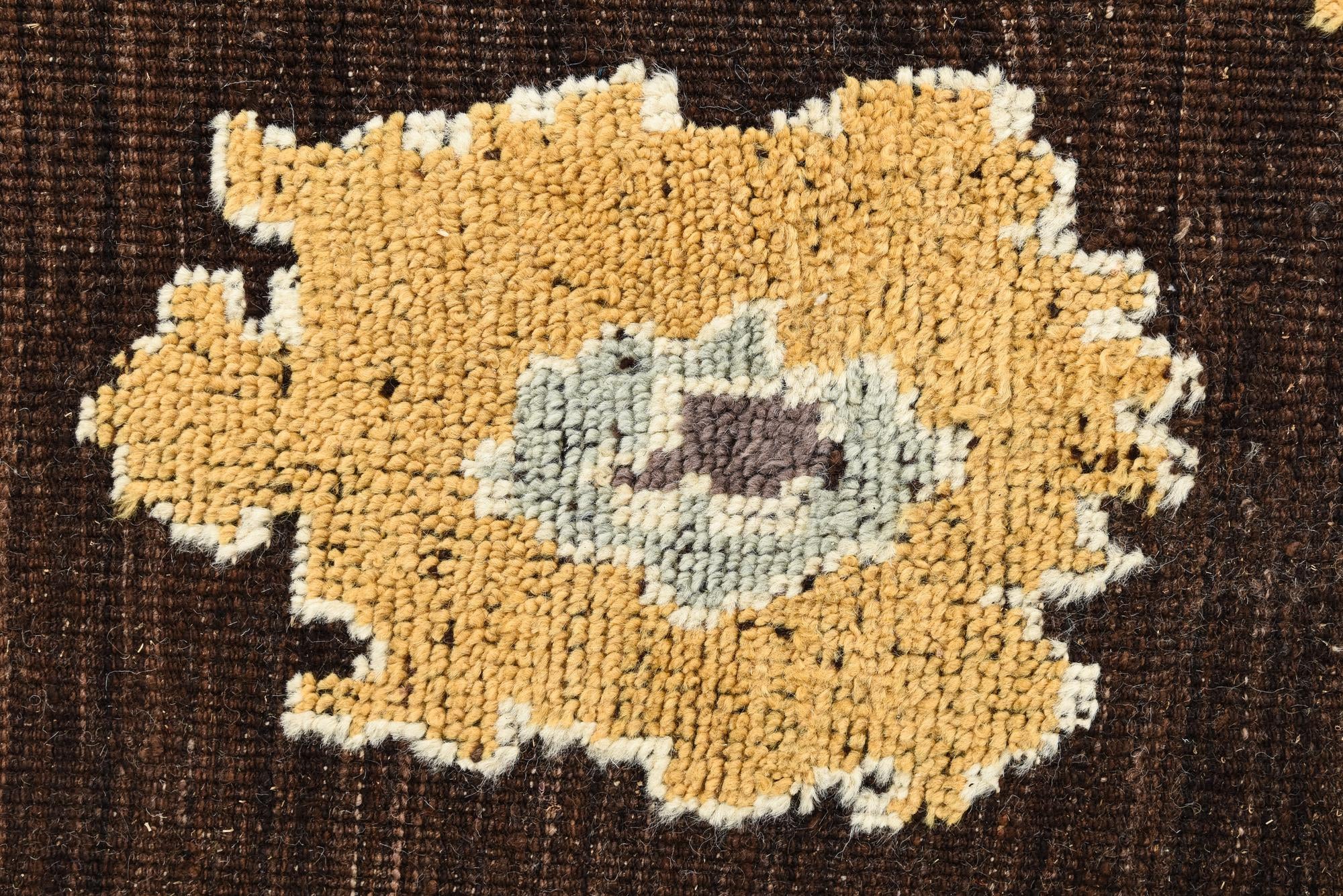 8' 2 x 10' 6 Hand Knotted Oushak Wool Rug