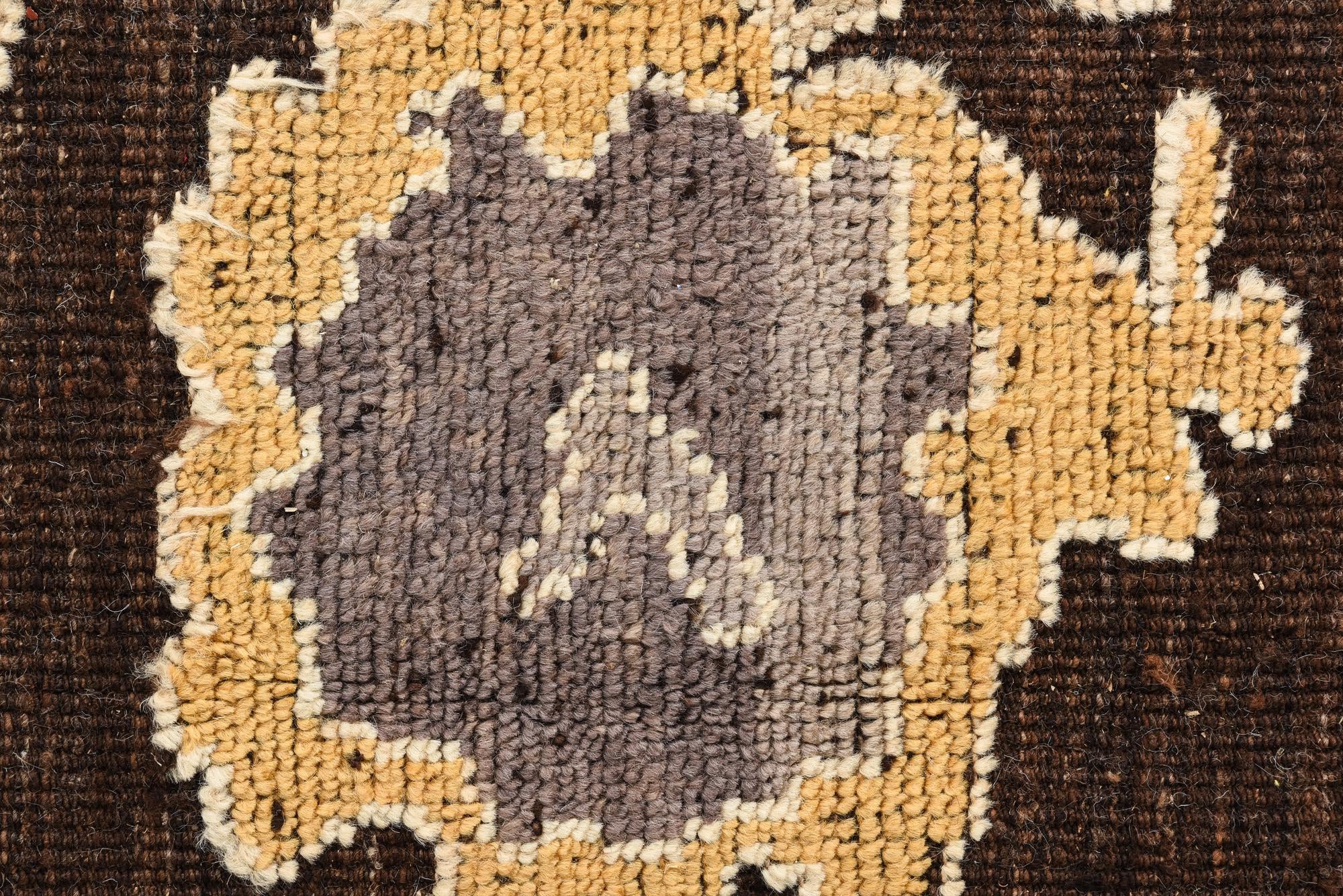 8' 5 x 10' 6 Hand Knotted Oushak Wool Rug