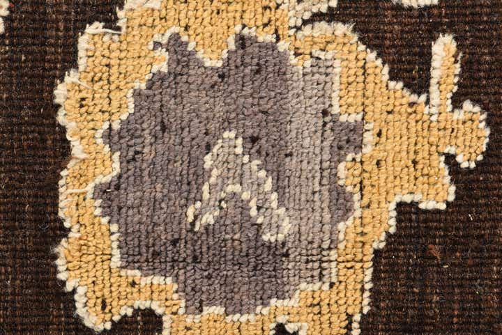 8' 5 x 10' 6 Hand Knotted Oushak Wool Rug