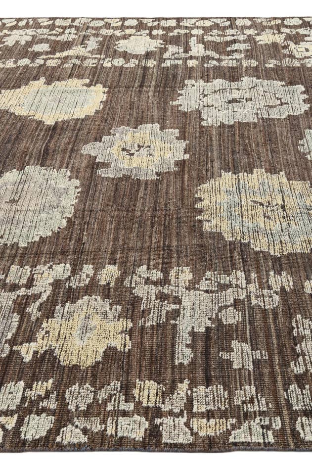 Detail image of 8' 8 x 12' 1 Hand Knotted Oushak Wool Rug