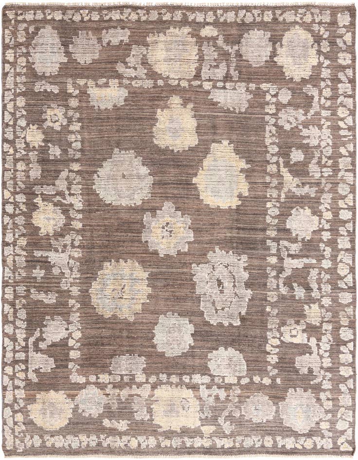Detail image of 8' 8 x 12' 1 Hand Knotted Oushak Wool Rug