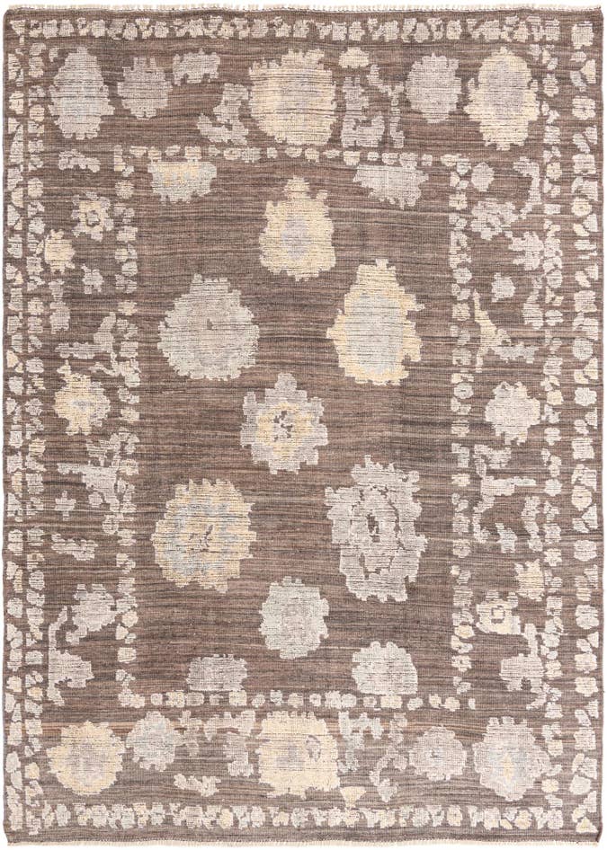 Detail image of 8' 8 x 12' 1 Hand Knotted Oushak Wool Rug