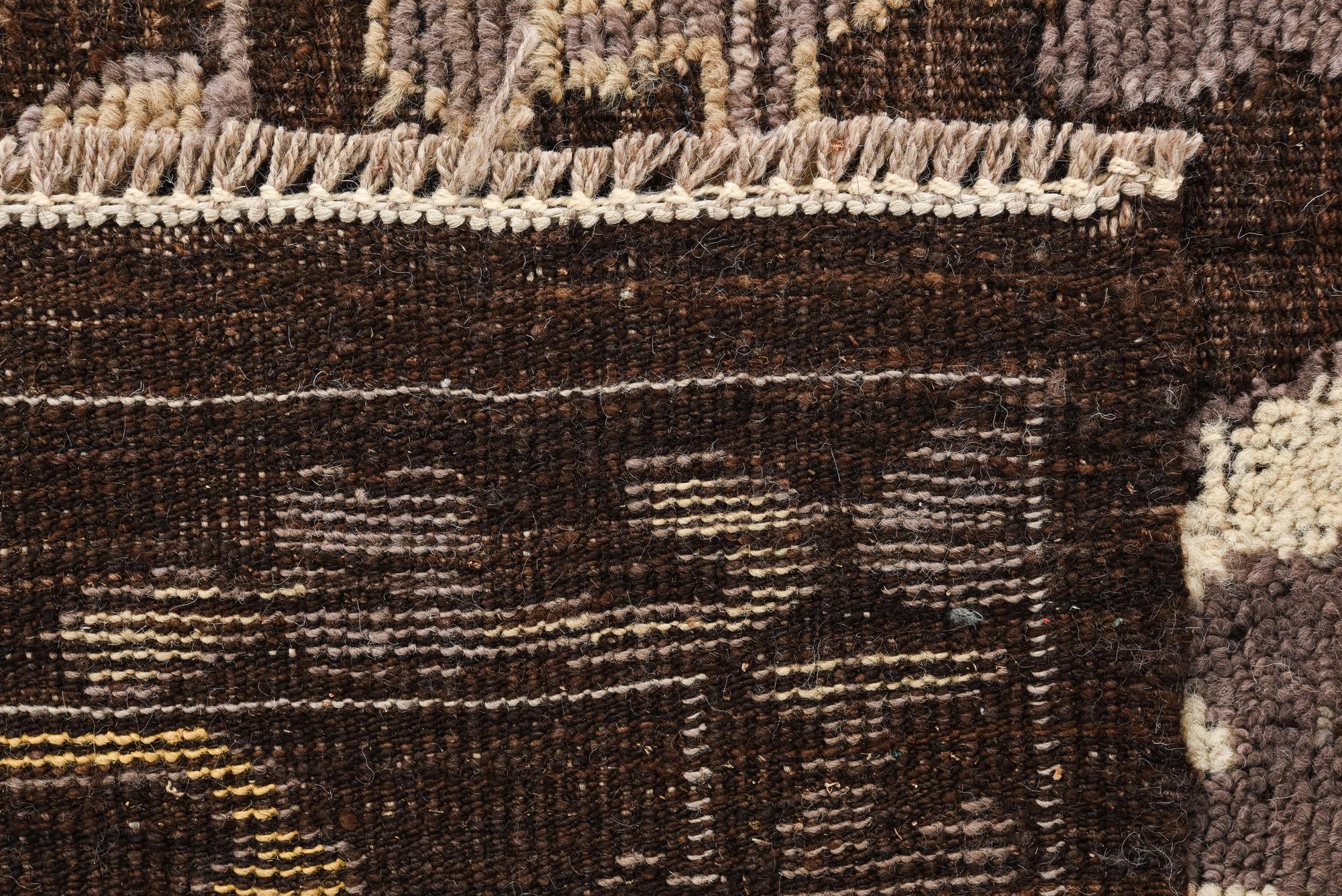 9' 2 x 12' 8 Hand Knotted Oushak Wool Rug