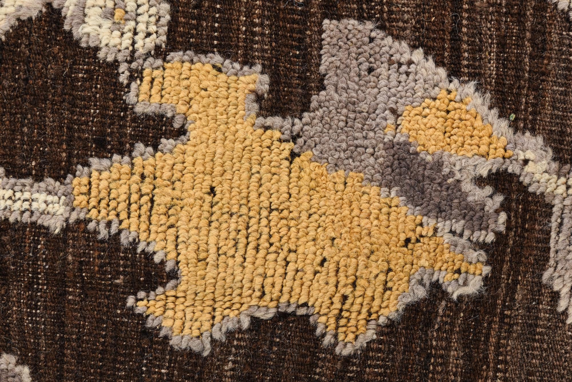 9' 2 x 12' 8 Hand Knotted Oushak Wool Rug