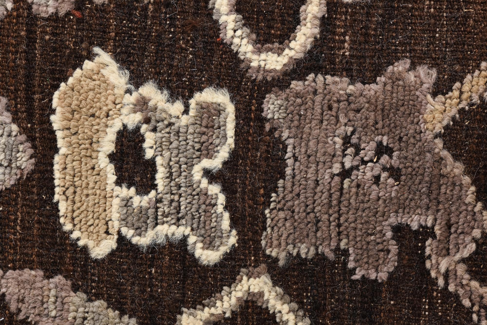 9' 2 x 12' 8 Hand Knotted Oushak Wool Rug