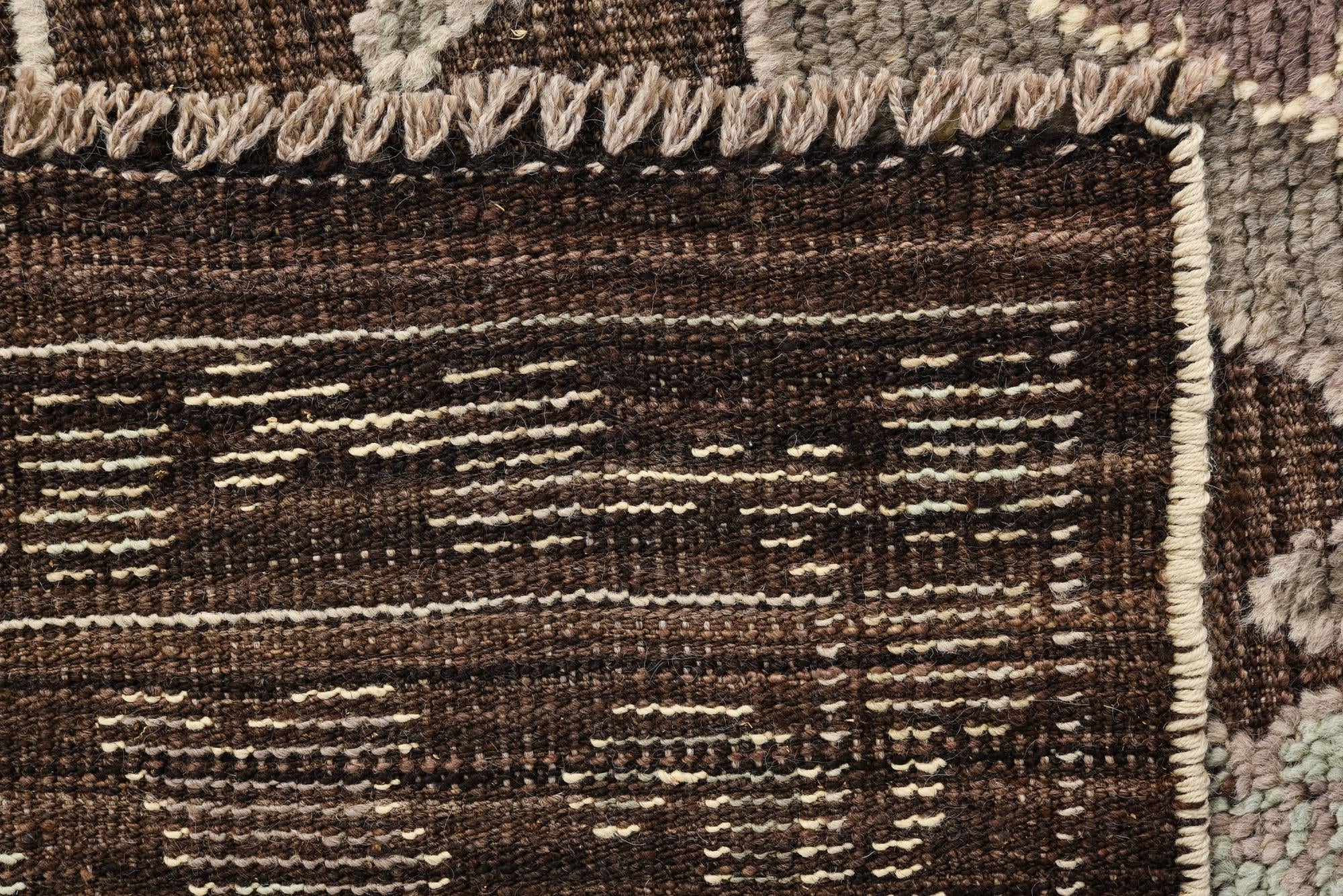 9' 4 x 13' Hand Knotted Oushak Wool Rug