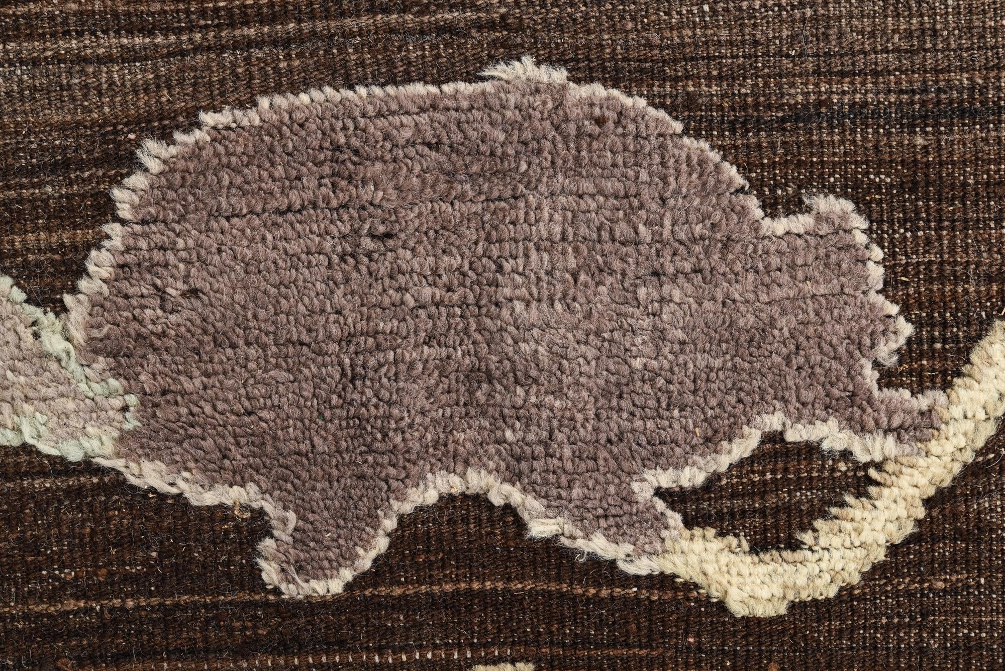 9' 4 x 13' Hand Knotted Oushak Wool Rug