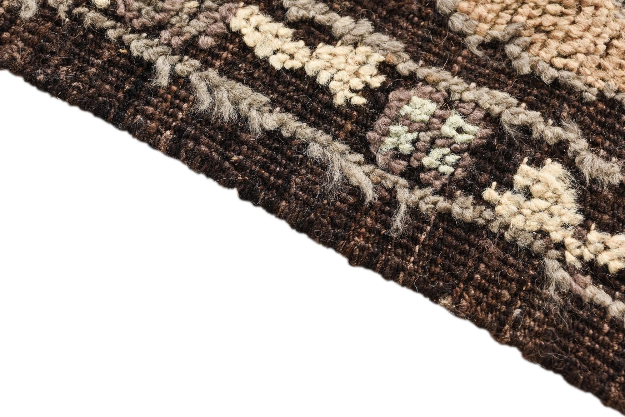 9' 4 x 12' 3 Hand Knotted Oushak Wool Rug