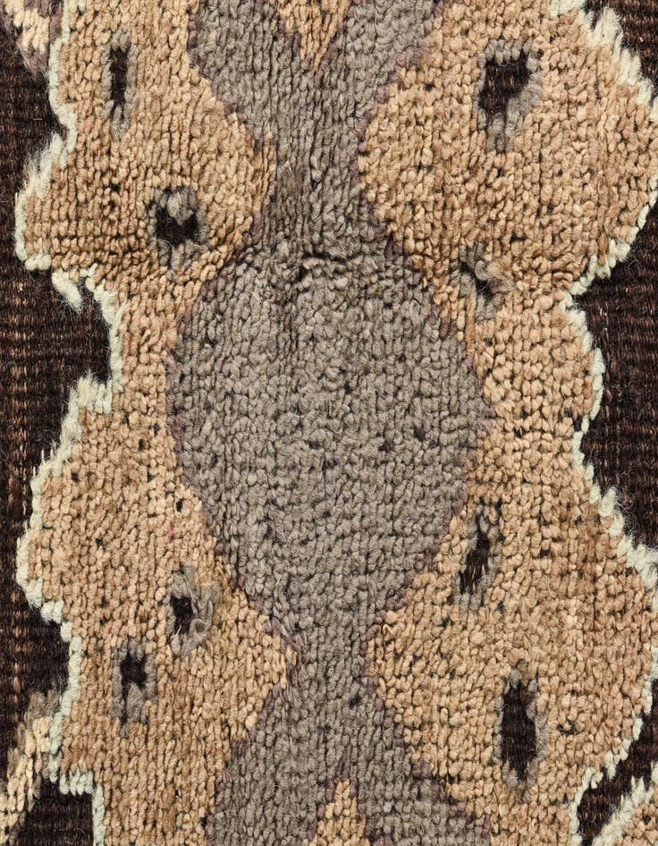 Detail image of 9' 4 x 12' 3  Hand Knotted Oushak Wool Rug