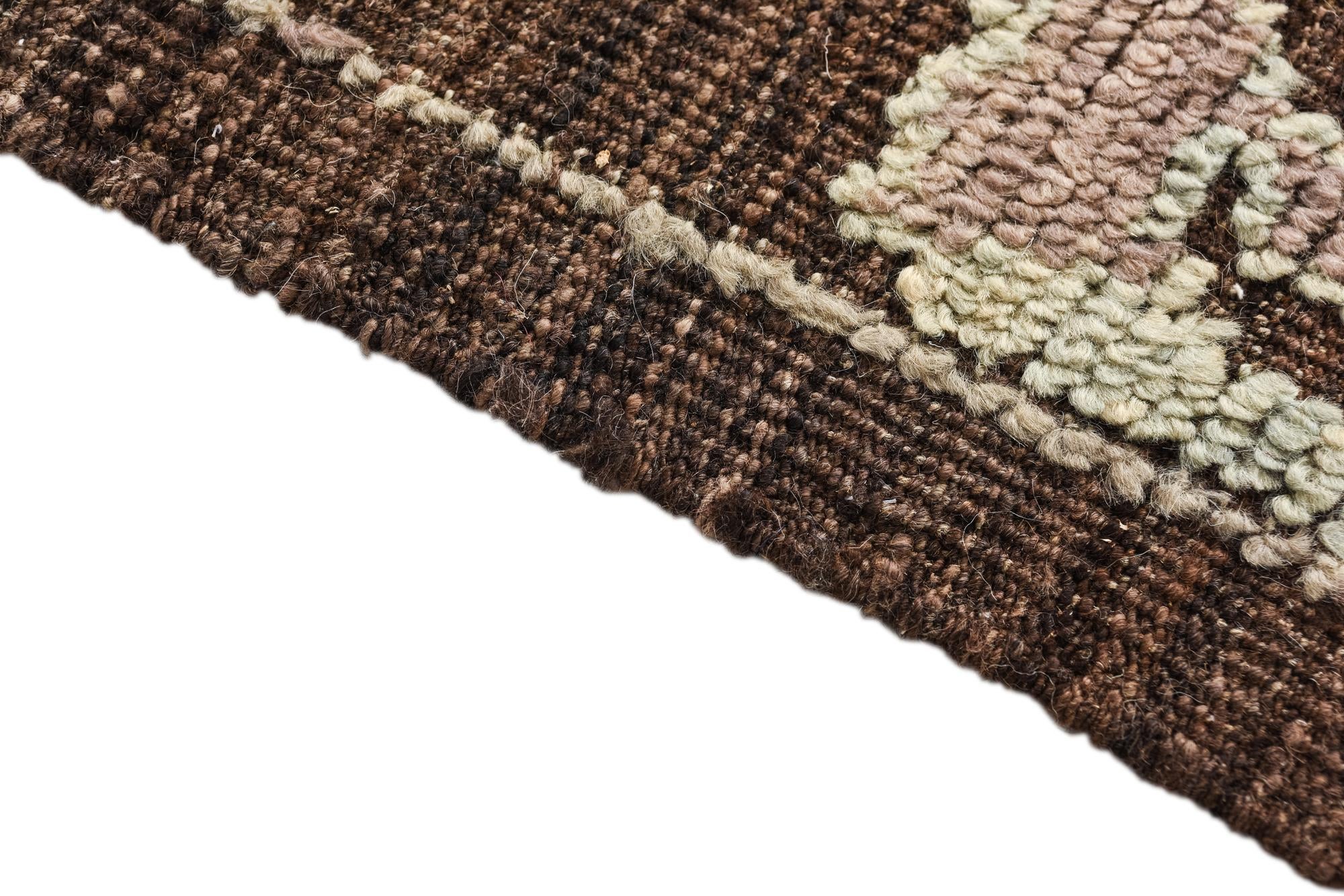 10' 4 x 14' 10 Hand Knotted Oushak Wool Rug