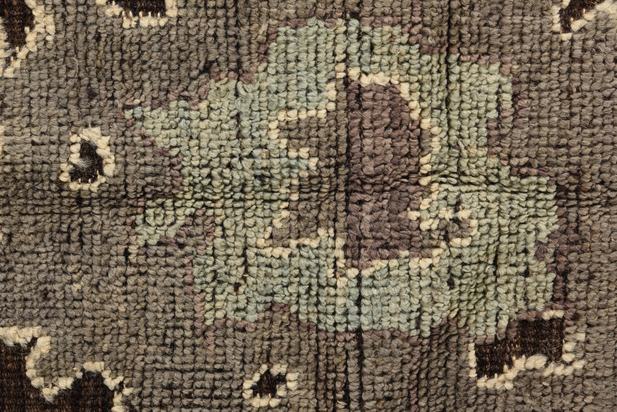 10' 4 x 14' 10 Hand Knotted Oushak Wool Rug